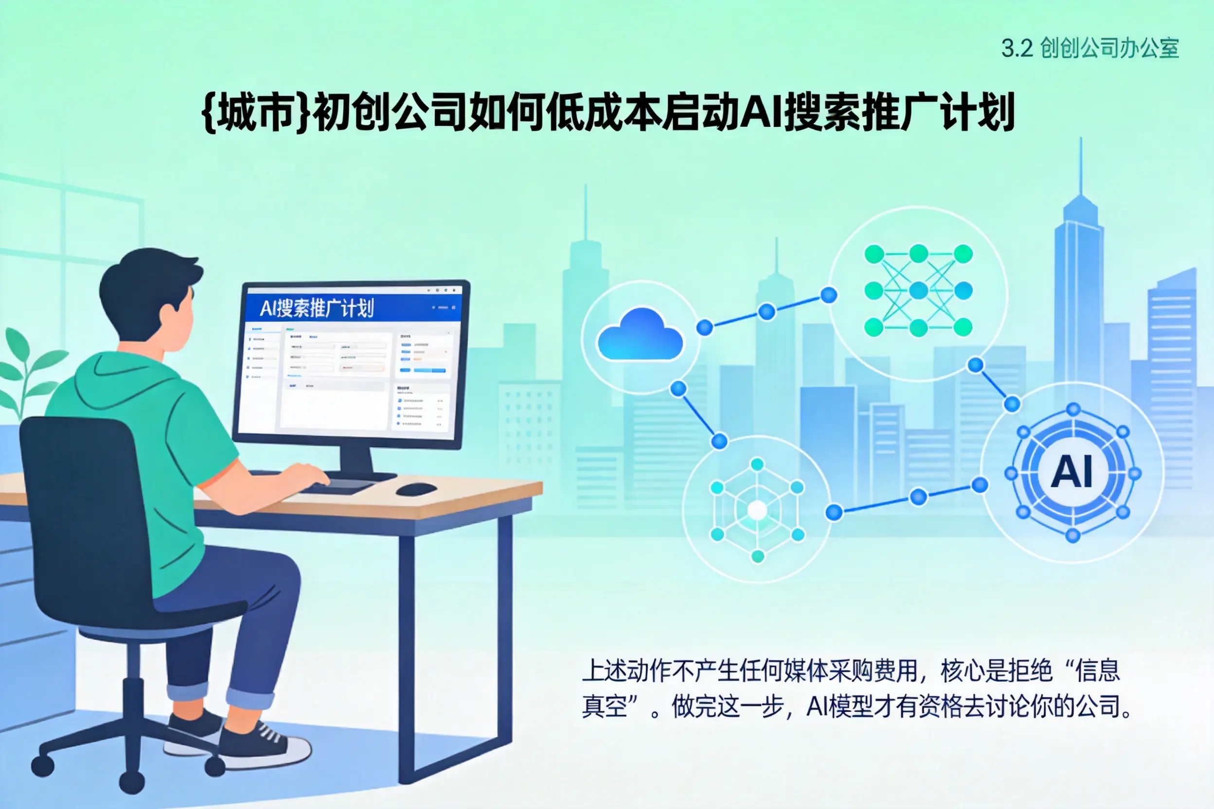 佳木斯初创公司如何低成本启动AI搜索推广计划