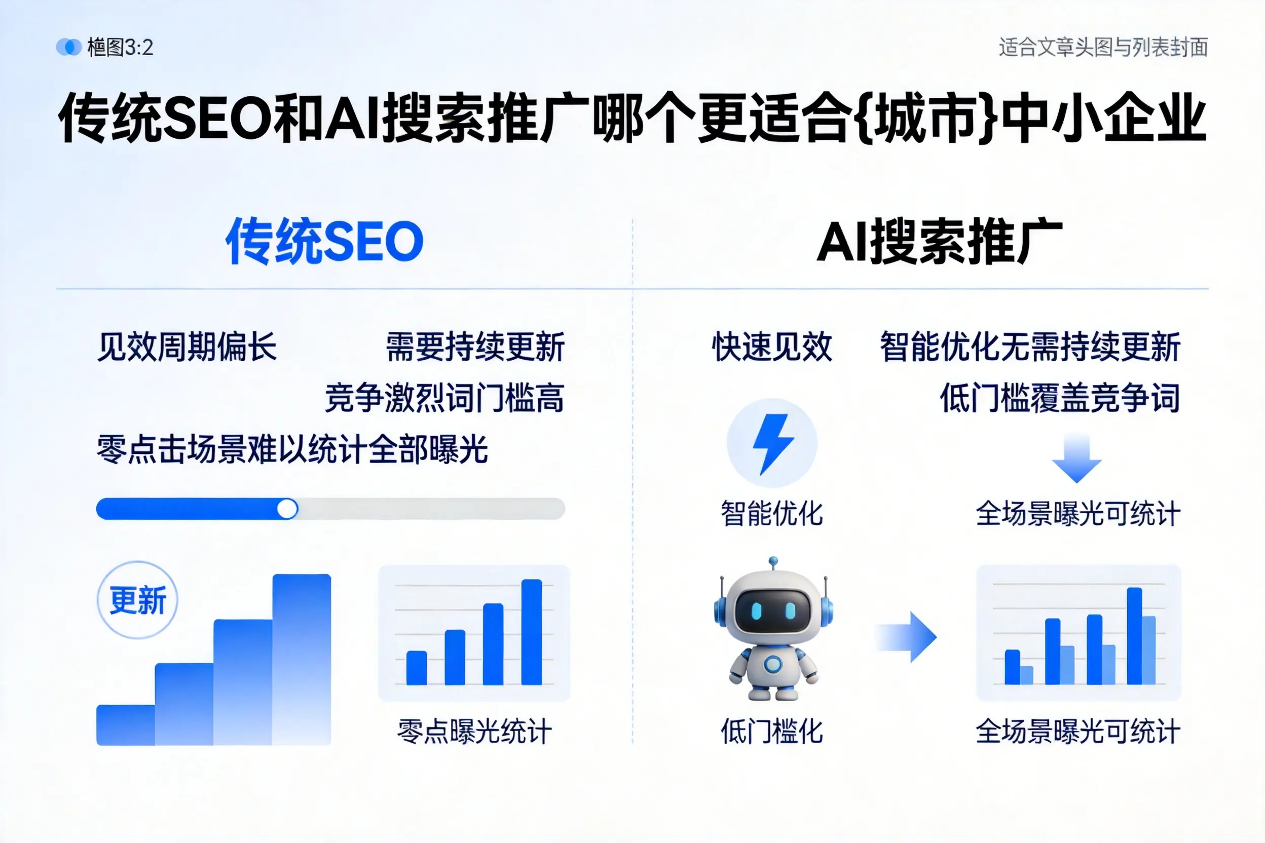 传统SEO和AI搜索推广哪个更适合佳木斯中小企业