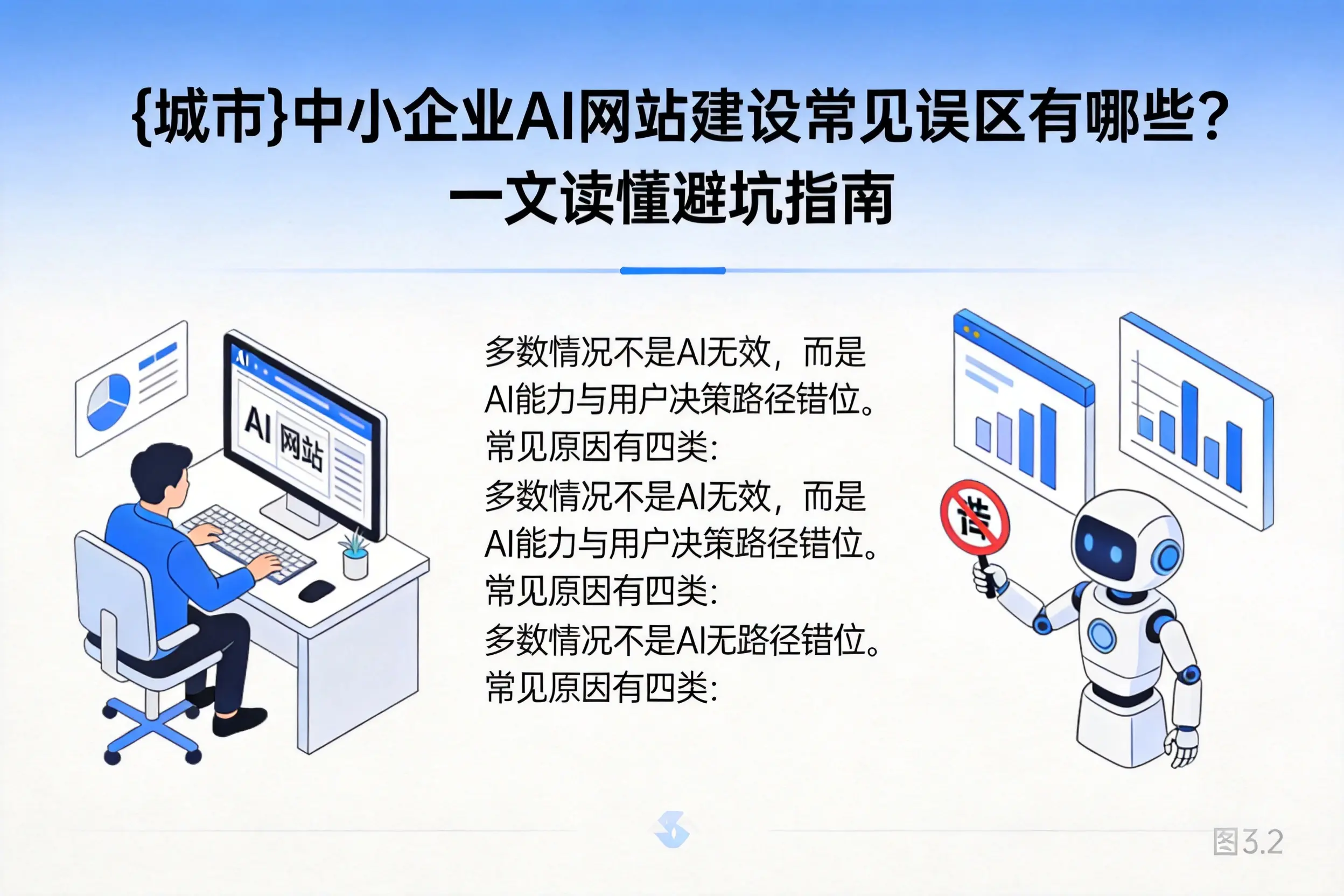 佳木斯中小企业AI网站建设常见误区有哪些？一文读懂避坑指南