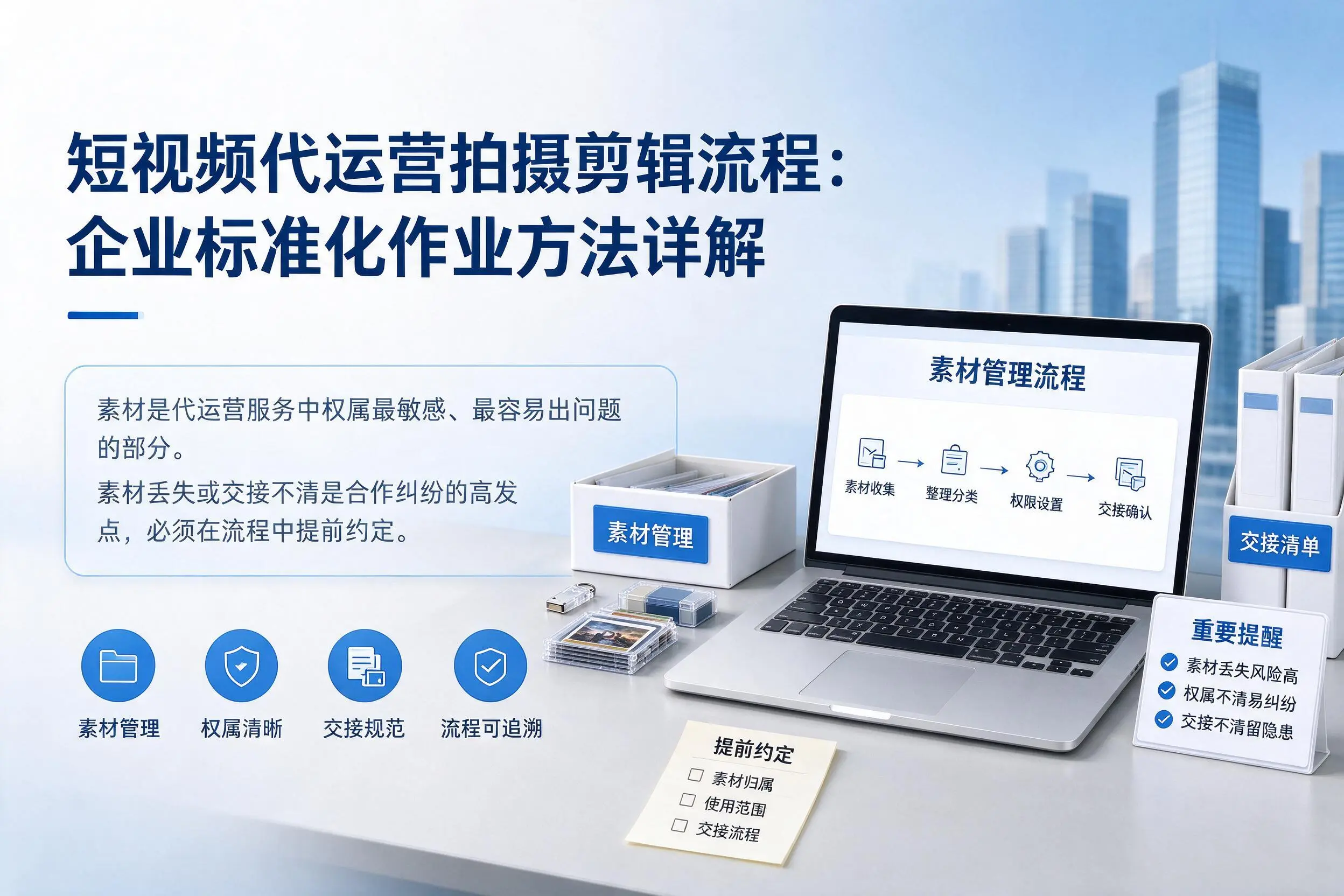 短视频代运营拍摄剪辑流程：佳木斯企业标准化作业方法详解