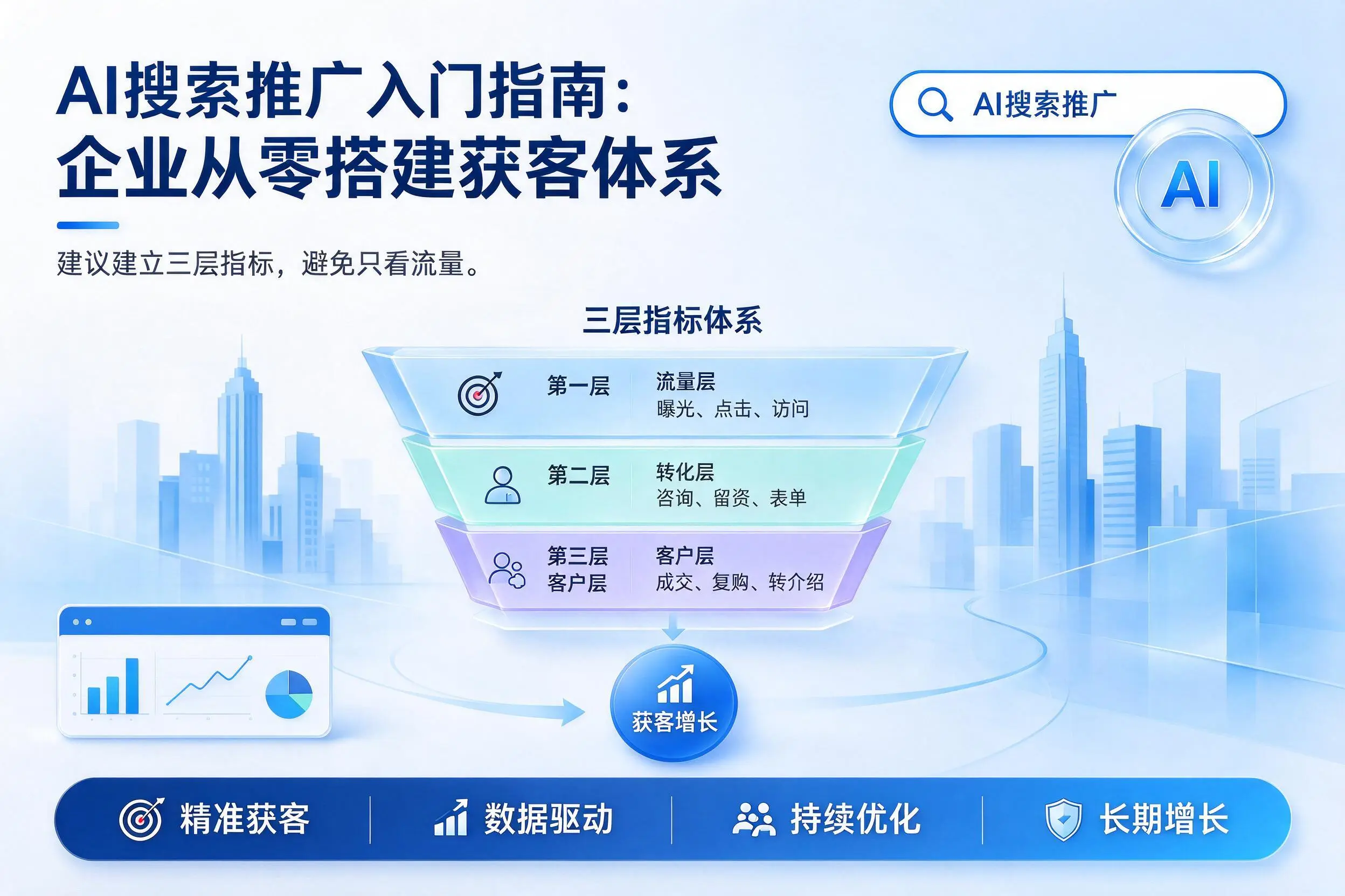 AI搜索推广入门指南：佳木斯企业从零搭建获客体系