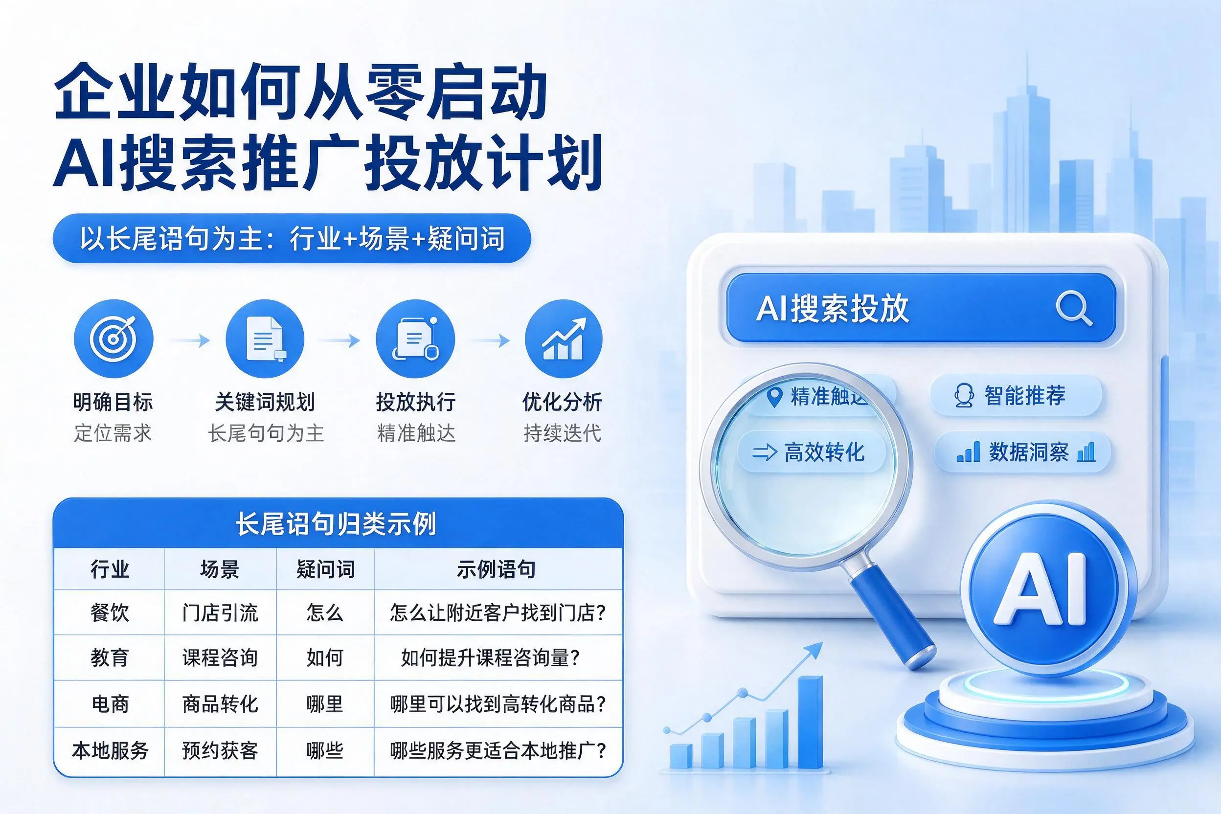 佳木斯企业如何从零启动AI搜索推广投放计划